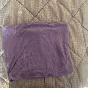 Purple tube top